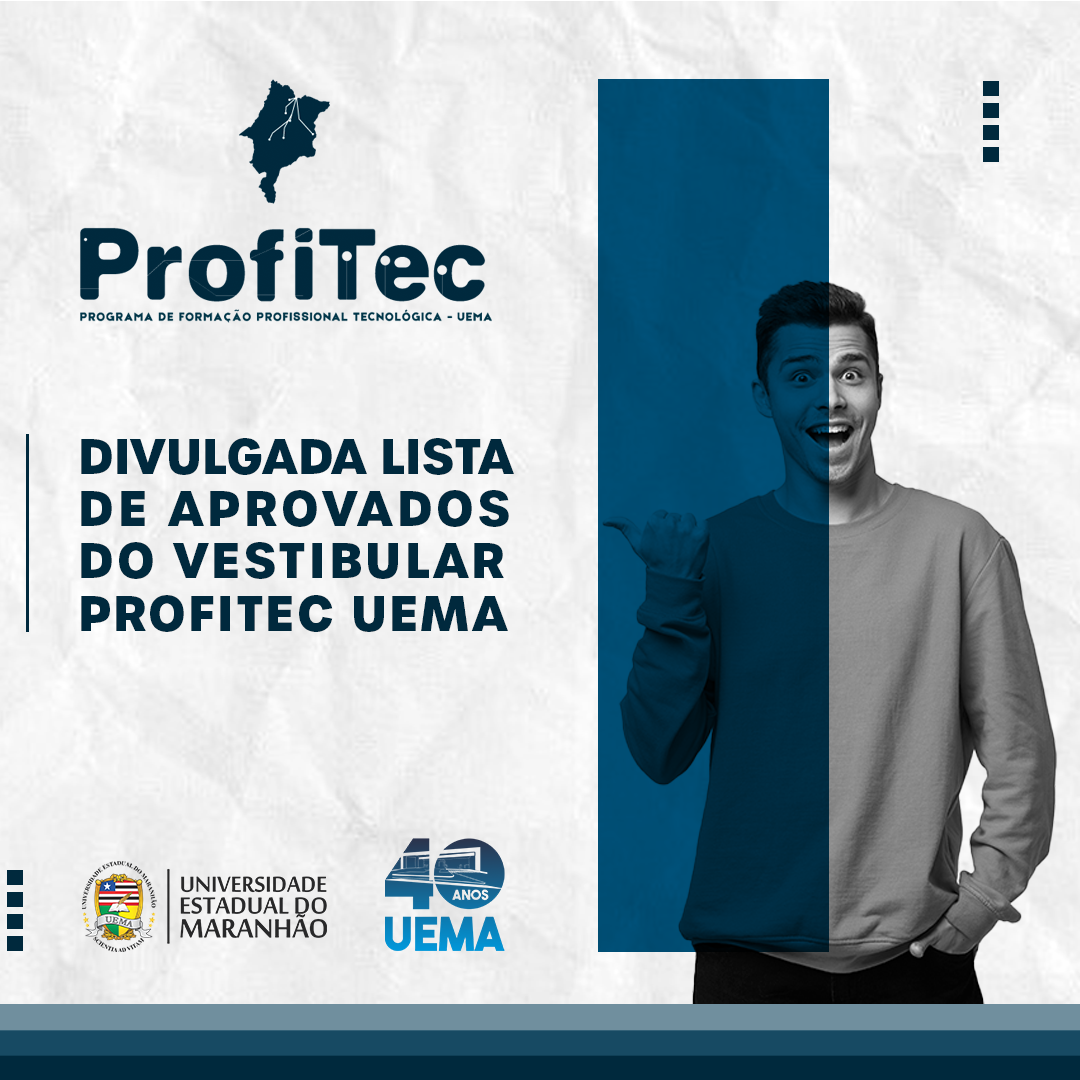 Lista de aprovados no Vestibular PROFITEC UEMA