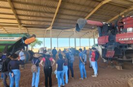 Turma de Agrocomputação participa de visita técnica para vivência sobre uso de tecnologia na agricultura em Balsas-MA