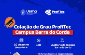 Colação de Grau do curso de Gestão da Qualidade do Campus Barra do Corda acontece nesta terça (10)