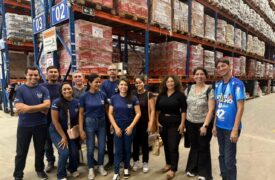 Turma de Logística de Timon participa de visita técnica em centro de distribuição no Piauí