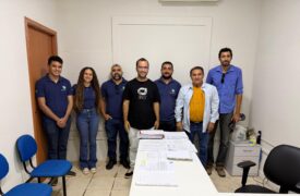Turma de Geoprocessamento realiza visita técnica à Secretaria de Infraestrutura de Balsas