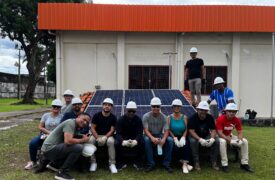 Parceria entre ProfiTec e SENAI proporciona aula prática sobre energia solar a alunos de Energias Renováveis