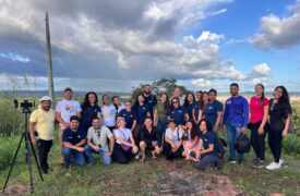 Alunos de Mídias Sociais Digitais vivenciam aula prática no Monte Santo, em Presidente Dutra